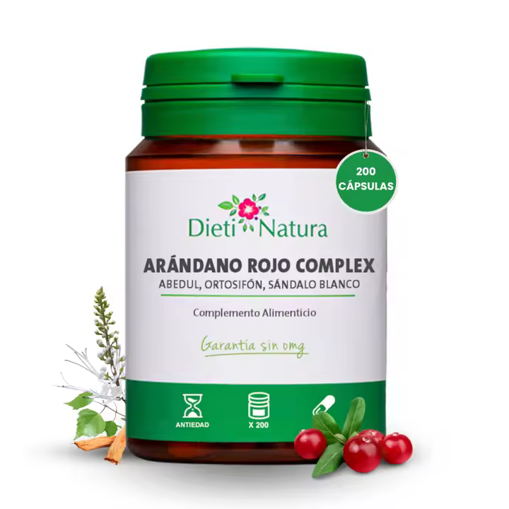 Arándanos Rojos Dieti Natura  - 120 Cápsulas - Polifenoles y Vitamina C - 1