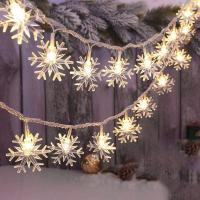 Guirnalda LED De 1M-30M Con Copos De Nieve Para Decoración De Navidad Árbol De Navidad Luces De Fairy Para Fiestas En Casa Accesorios De Noel Navidad 2025 - details 1