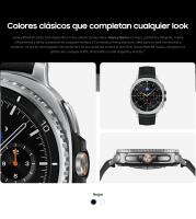 Samsung Galaxy Watch8 Classic 46 mm Bluetooth Reloj Inteligente, Negro/Blanco, Hybrid Strap, Galaxy AI, Procesador 3 nm, Asistente de Salud y Sueño, Seguimiento Deportivo, L1+L5 Dual- Frecuencia GPS, 5ATM + IP68, 445 mAh Hasta 30 horas - details 10