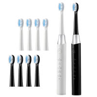 Cepillo De Dientes Eléctrico Con 6 Modos Y 4 Cabezas De Repuesto Ultrasonido Limpieza Oral Recargable USB Impermeable Para Adultos - details 12