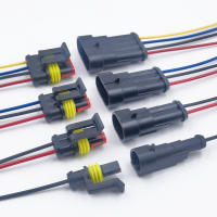 Conector Cinturón Impermeable 1/2/3/4 Pines 10 Piezas Conjunto De Conectores Electrónicos Para Coches Barco Venta Al Por Mayor Y Al Por Menor - details 0