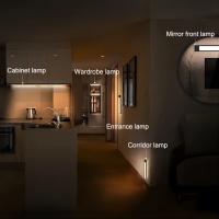 Luz De Armario LED Con Sensor De Movimiento Recargable Por USB Ajustable En Color Tamaño Diferente Disponible Luz De Noche Para Encimera Y Armario - details 2