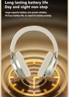 TEISCHE ND09 Auriculares inalámbricos de Bluetooth Cascos auriculares de diadema supraaurales wireless over ear Cascos auriculares bluetooth de diadema con cancelación de ruido Cascos de sonido estéreo y bajo potente con duración 40H y 3 niveles de ajuste - details 11
