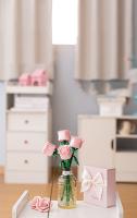 Modelo De Rosa Creativo Para Decoración De Hogar Y Jardín Juguete Educativo Para Niñas Y Niños Material Plástico Regalo Ideal Para Año Nuevo 2024 - details 3