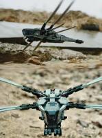 Helicóptero Ornitoptero Atreides Real Ideas Dune 1369 Piezas Modelo De Construcción Para Regalos De Navidad Y Cumpleaños - details 2
