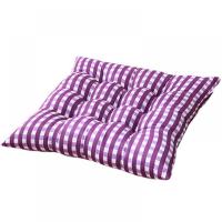 Cojín De Silla Cuadrado De 35x35cm Con Correa Antideslizante Para Interior Y Exterior Cojín De Sofá Para Oficina Y Hogar Estilo Moderno Relleno De Memoria Poliéster/Celulosa - details 1