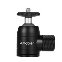 Andoer Cabeza De Trípode Con Giro De 360 Grados Compatible Con Cámara DSLR Bastón Selfie Monopod Material De Aluminio - details 3