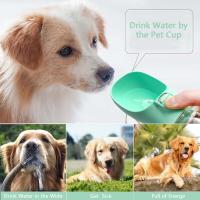 Botella para Perros,550ml dispensador de Agua Antibacteriano,Bebedero Perro Portatil,a Prueba de Fugas,Libre de BPA,Dispensador de Agua Antibacteriano para Mascotas para Viajes al Aire Libre - details 5