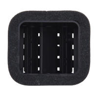 Cubierta De Ventilador De Aire A/C Para Opel ADAM CORSA D MK3 Vauxhall En Negro/Cromo Material Plástico Pieza Individual - details 23