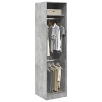 vidaXL Armario de madera de ingeniería 50x50x200 cm en color Roble ahumado/Roble Sonoma/Roble artisan y más | almacenamiento funcional diseño moderno para baño dormitorio sala - details 6