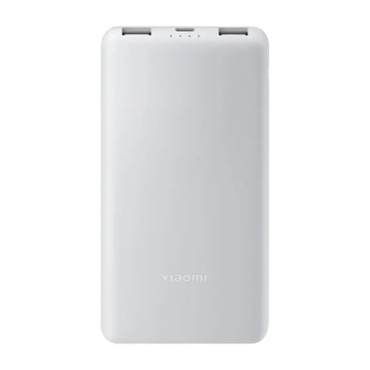 Xiaomi Power Bank 10000mAh 22.5W Lite GL, PowerBank Batería Externa con Carga Rápida Bidireccional de 22.5 W Máx, 3 Puertos de Salida, Segura para Llevar en el Avión,, 2x USB-A, 1x USB-C, Color: Blanco - 1