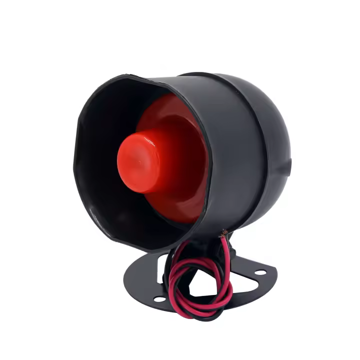Sirena De Alarma Para Coche 12V 105dB Antirrobo Con Bocina Para Vehículos Moto Y Scooter Sistema De Seguridad Automóvil - 1