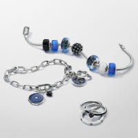 Charm Pandora Mini Cristal de Murano Negro - details 3