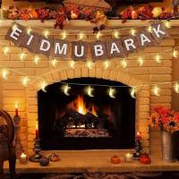Luces De Cadena De Luna Para Decoración De Ramadan Operadas Por Batería LED Luces De Feliz Ramadan Para Fiesta De Crescent En Jardín Y Salones Del Hogar - details 10