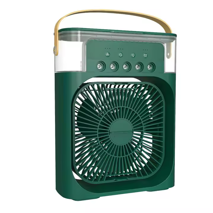 PORCHEDDU Aire Acondicionado Portátil Enfriador de Aire 4 en 1 600 Ml 3 Velocidades Ventilador - 1