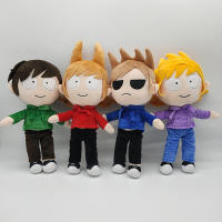 Juego De 4 Muñecos De Peluche Tom Eddsworld Figura De Tord Eddsworld Suave Para Bebés Regalos De Navidad Para Niños Relleno De Algodón PP Medidas 32-38cm Unisex - details 0