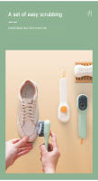 Cepillo De Limpieza Multifuncional Para Zapatos Y Ropa Con Pincel Suave Cepillo De Liquido Para Zapatos Y Prendas Plástico - details 1