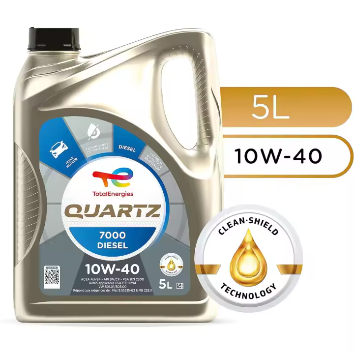 Total Tools Aceite Motor TOTAL QUARTZ Protección Motor - 1