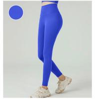 Leggings De Yoga Para Mujer Cintura Alta Sensación De Naked Fitness Running Ciclismo Ropa De Gimnasio Deporte Verano Talla True Fit Pantalones De Pierna Larga Material Nylon Spandex - details 25