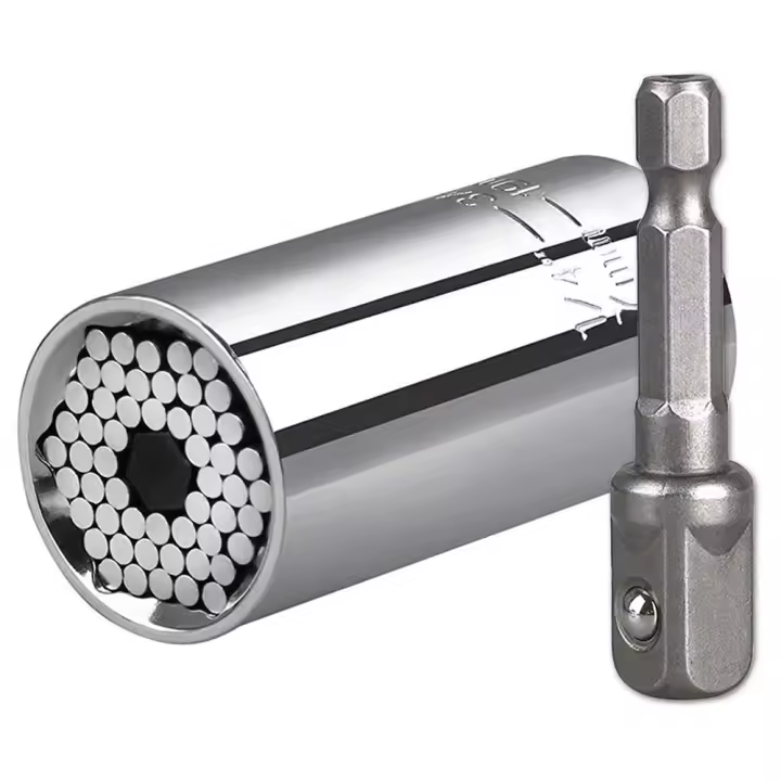 Llave De Torque Multifuncional Universal 7-19mm Con Extensión De Palanca Para Taladro Eléctrico Y Herramientas De Tornillo - 1