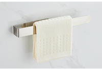 Anillo Para Toalla De Mano Adhesivo De Acero Inoxidable Negro Mate Soporte Para Toalla De Cocina Y Baño Instalación Sobre Pared - details 2
