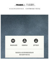 Bolso de mujer de piel auténtica, novedad de 2025, sencillo, de gran capacidad, tipo tote, bandolera de piel de vaca de dos capas, bolso grande - details 1