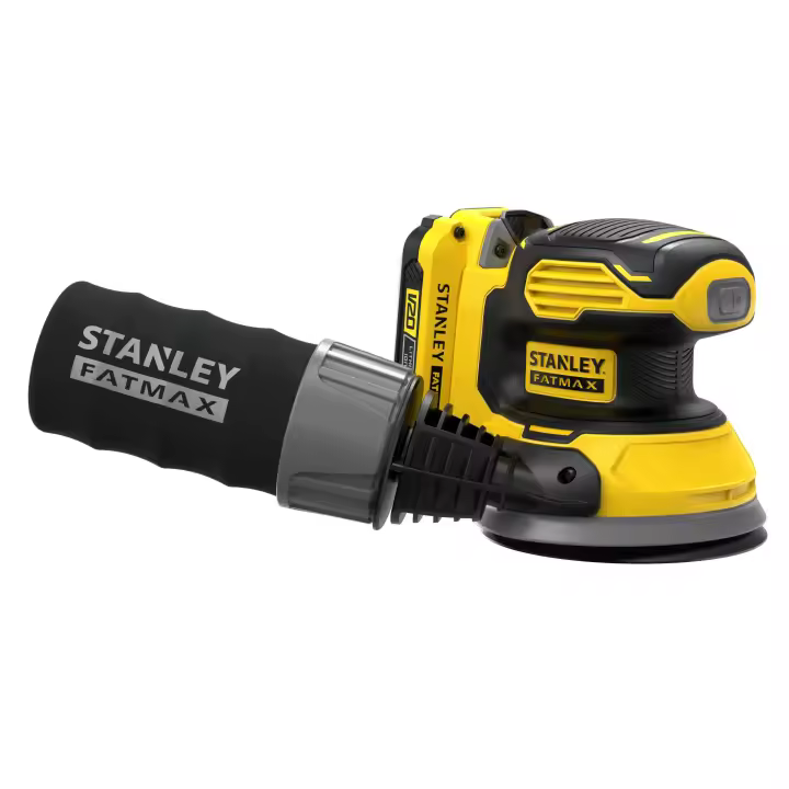 Stanley Lijadora Rotorbital V20 18V con 1 batería Li-Ion 2Ah - 1