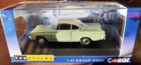 FORD CAPRI 109E LIME GREEN AND ERMINE WHITE 1:43 CORGI VANGUARDS - details 2