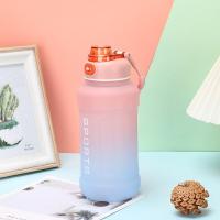 Taza Deportiva Portátil De Plástico 1300ml Con Pajita Cambio De Color Tetera Frosted Para Adultos Adecuada Para Senderismo - details 7