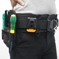 Cinturón De Trabajo TOOLSTACK Resistentes Y Ajustables Con Hebilla Rápida Para Construcción Y Obreros Cinturón Ancho Y Grueso Soporte De Cintura - details 5