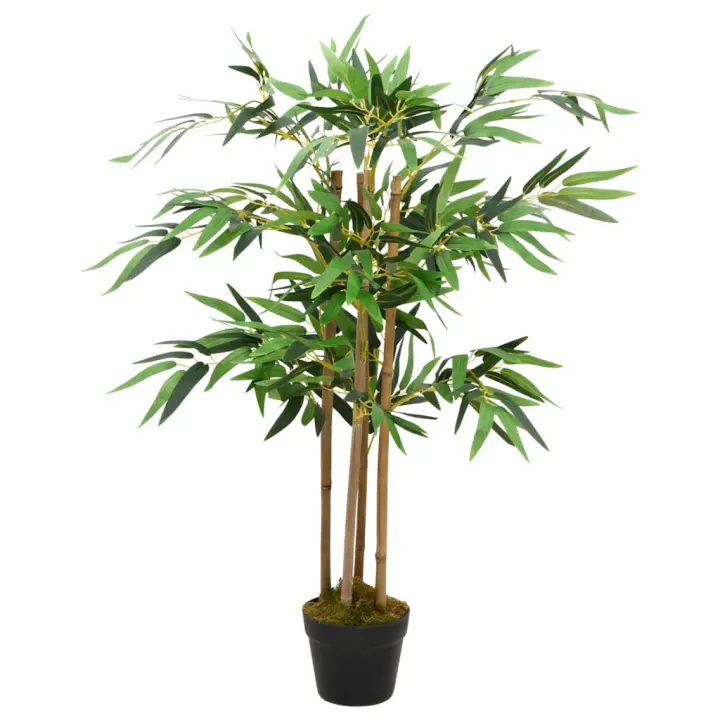 Planta Artificial de Bambú Twiggy con macetero 90 cm - 1