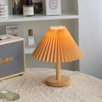 Lámpara De Escritorio LED Nórdica Con Enchufe USB Iluminación Interior Luz Nocturna Para Dormitorio Bar Cafe Decoración De Mesa - details 3