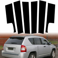 Pegatinas De Estilo Cromado Para Ventanas Y Puertas De Coche Negro/Ceniza Adecuadas Para Jeep Compass 2007-2017 Accesorios De Coche - details 2