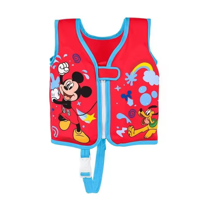 Bestway Chaleco Disney Mickey Mouse UPF 50+ Pecho 51 cm +1 a 3 Años Piscina y Playa 09101 - 1