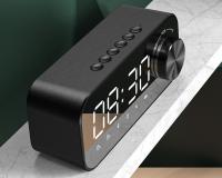Nuevo mini altavoz Bluetooth con subwoofer, tarjeta, despertador dual, applet inalámbrico, regalo, versión en inglés - details 4