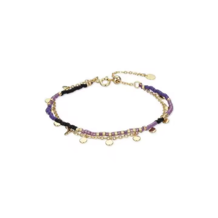 Pulsera LUXENTER  de Plata de Ley 925 acabada en oro amarillo de 18 quilates. - BXA268Y99900 - 1