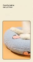 Almohada Invierno Para Perros Y Gatos Protector De Cuello Soporte Cabeza U-Shaped Para Dormir Profundo Almohada Para Pupusas Y Gatitos Material De Peluche - details 7