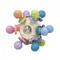 Juguetes Para Bebés 0-12 Meses Bola De Silicón Con Rattler Rotativo Juguetes Sensoriales Para El Desarrollo Del Bebé Tamaño 14x14x14 - details 7