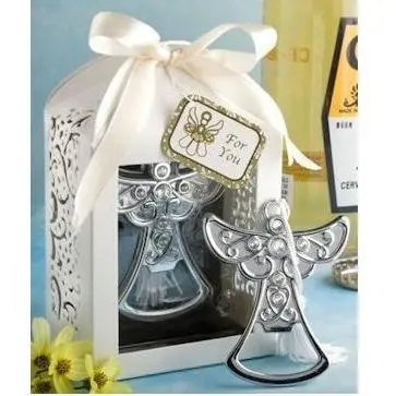 Lote 10 Abrebotellas Angel De Comunión En Cajita de Regalo Recuerdos Detalles comuniones - 1