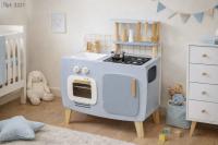 Jocca Cocina de Madera Infantil con Accesorios, Juguete Educativo para Juego Simbólico y Desarrollo Creativo +3 Años - details 0