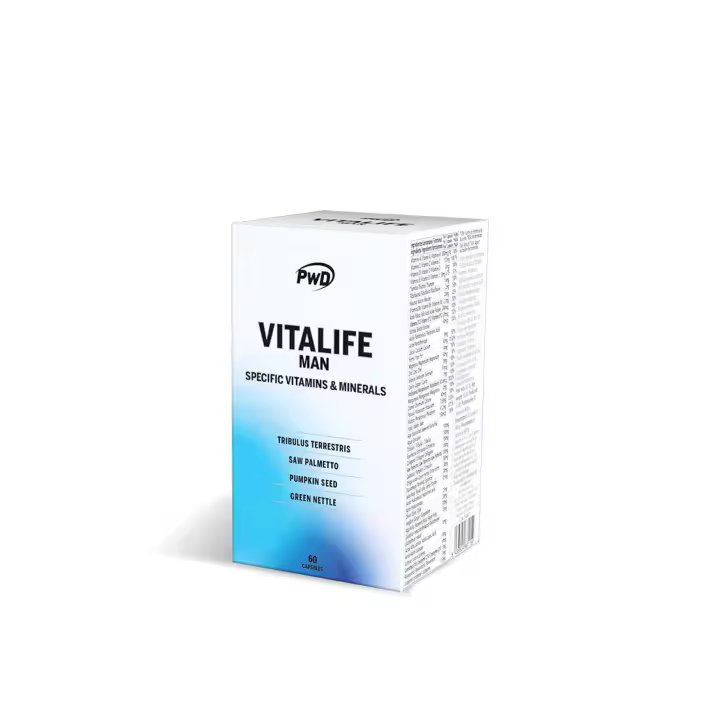Vitalife Man 60 cápsulas (Multivitamínico para el Hombre) (PWD) - 1