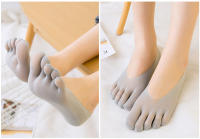 5 Pares De Calcetines De Pentagrama Para Mujer Primavera Verano Malla Fina Bocata Suave Absorbente De Sudor De Seda De Hielo - details 5