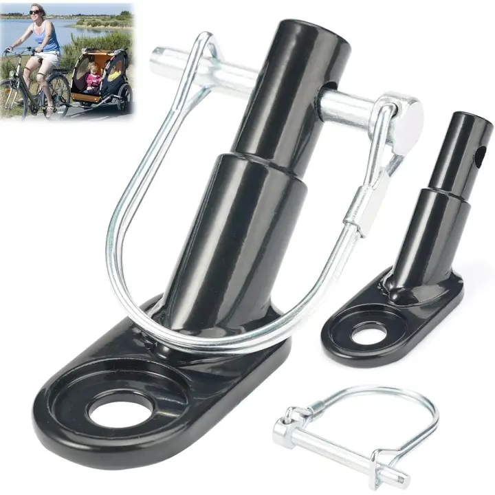 Conector de Bicicleta para Niños 2pcs Gancho para Freno Trasero de Trailer de Perro - 1