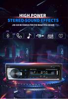 Reproductor Multimedia Para Coche 1 DIN JID-520 Bluetooth FM Estéreo Con Control Remoto MP3 De 12V Radio De Automóvil - details 0