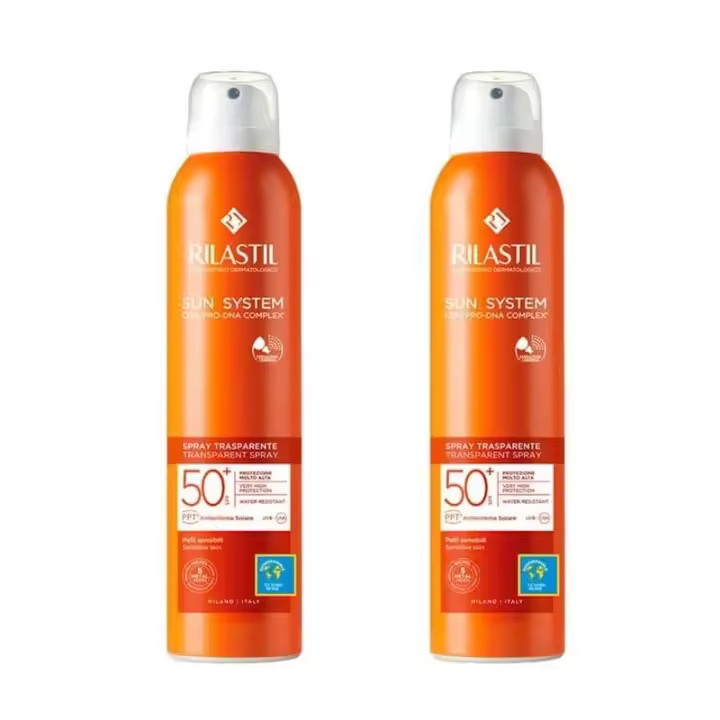 Cumlaude Lab Protector Solar Sunlaude Ril 50+ Duplo Spray 200 Ml - Alta Protección Solar - Resistente Al Agua - 1