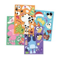 Puzzle De Dibujos Animados Para Niños 8 Pcs Pegatinas De Rostro DIY Decoración Juguete Educativo Regalo Para Niños - details 4