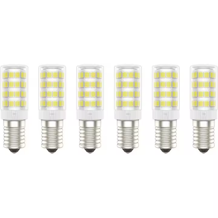 Bombillas LED E14, 5 W (equivalente a 50 W), luz blanca fría (6000 K), CA 220 V - 1