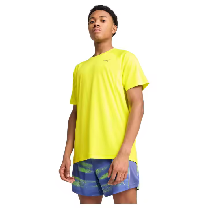 Running Puma modelo M Run Velocity Tee (Poly) en color Verde - 1