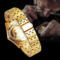 Reloj Automático De Lujo Para Hombres WINNER Con Esqueleto Triangular Y Correa De Acero Inoxidable Luminoso Resistente Al Agua Y Al Choque - details 5