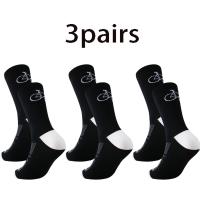 3 Pares De Calcetines Deportivos Profesionales Transpirables Para Hombres Y Mujeres Nylon Poliéster Para Ciclismo Running Baloncesto - details 2